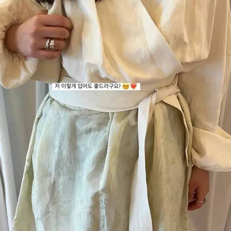 [BUNJANG] 에토스 WAIST STRAP BLOUSE / 에토스 WAIST STRAP BLOUSE