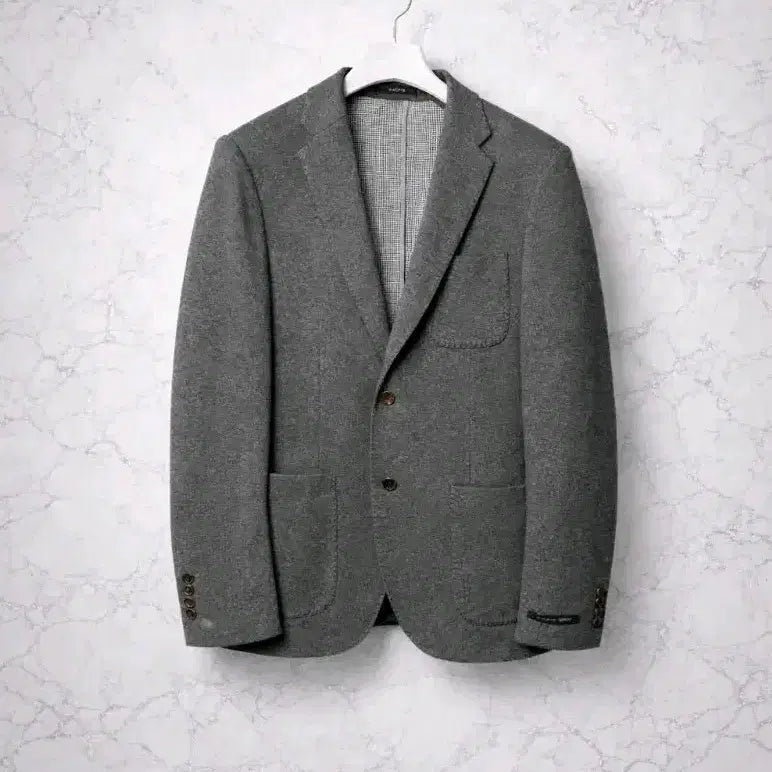 [BUNJANG] Hazzys Slim Fit Gray Jacket / 헤지스 간절기용 고급 자켓