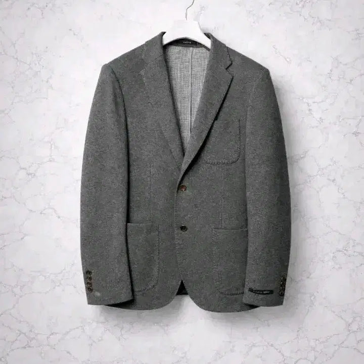 [BUNJANG] Hazzys Slim Fit Gray Jacket / 헤지스 간절기용 고급 자켓