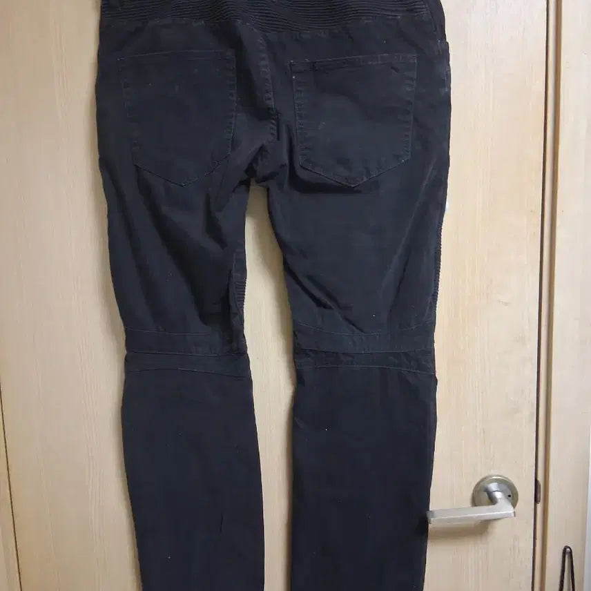 [BUNJANG] Balmain Biker Jeans - Black, Size 36 / 발망-블랙.바이커청바지ㅡ36사이즈,택포