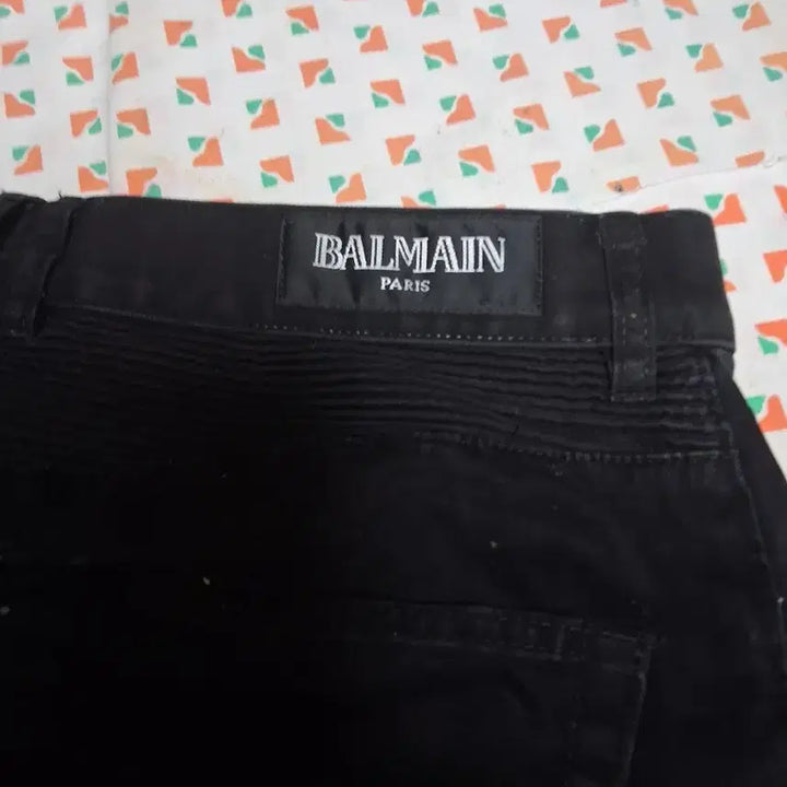 [BUNJANG] Balmain Biker Jeans - Black, Size 36 / 발망-블랙.바이커청바지ㅡ36사이즈,택포
