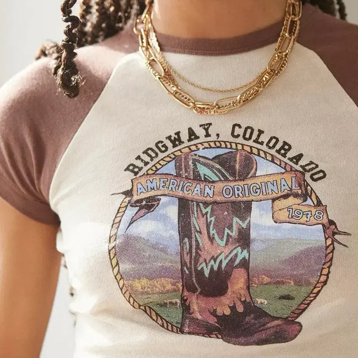 [BUNJANG] Urban Outfitters Colorado Baby Tee / Urban Outfitters Colorado Baby tee / 1회착