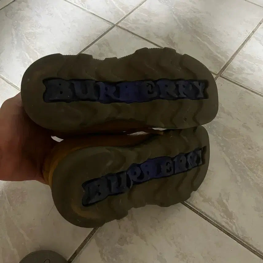 [BUNJANG] Burberry Nubuck Creeper Derby Shoes / 버버리 누벅 크리퍼 슈즈 더비슈즈