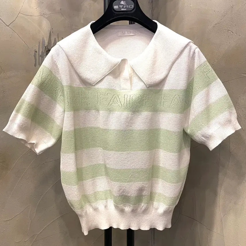 [SOLD OUT] 23년 SJSJ 세일러카라 반팔니트 55~66