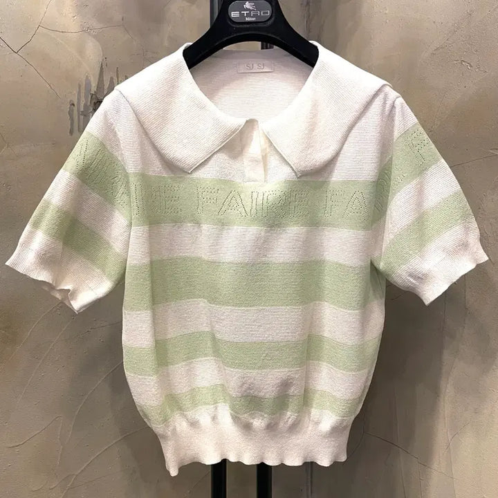 [SOLD OUT] 23년 SJSJ 세일러카라 반팔니트 55~66