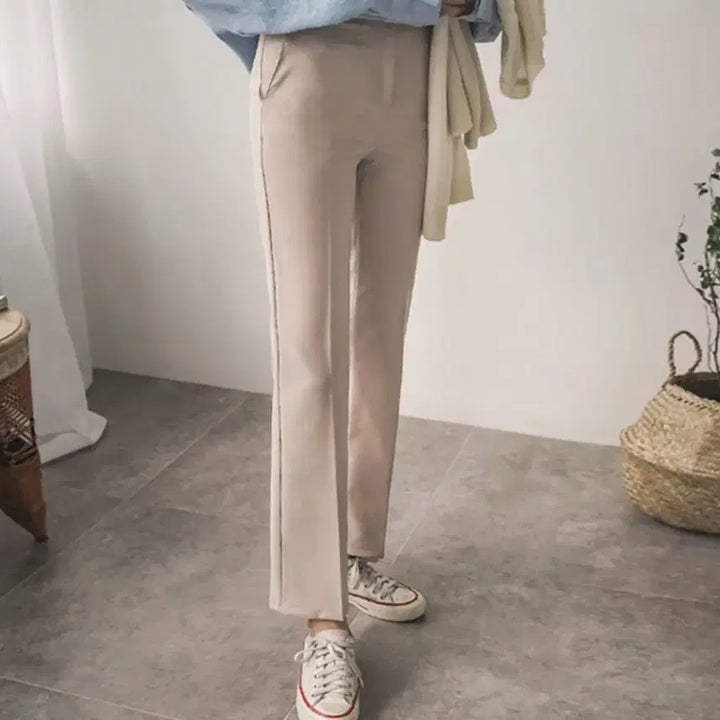 [BUNJANG] Beige Slacks M Size / 베이지 슬랙스 m