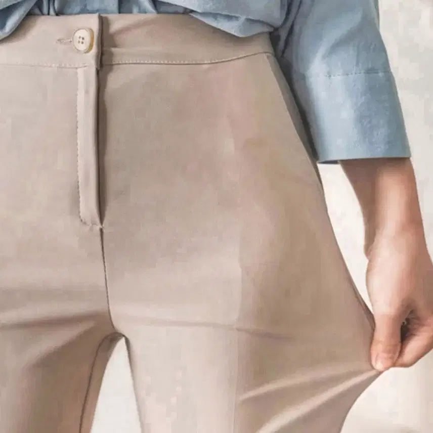 [BUNJANG] Beige Slacks M Size / 베이지 슬랙스 m