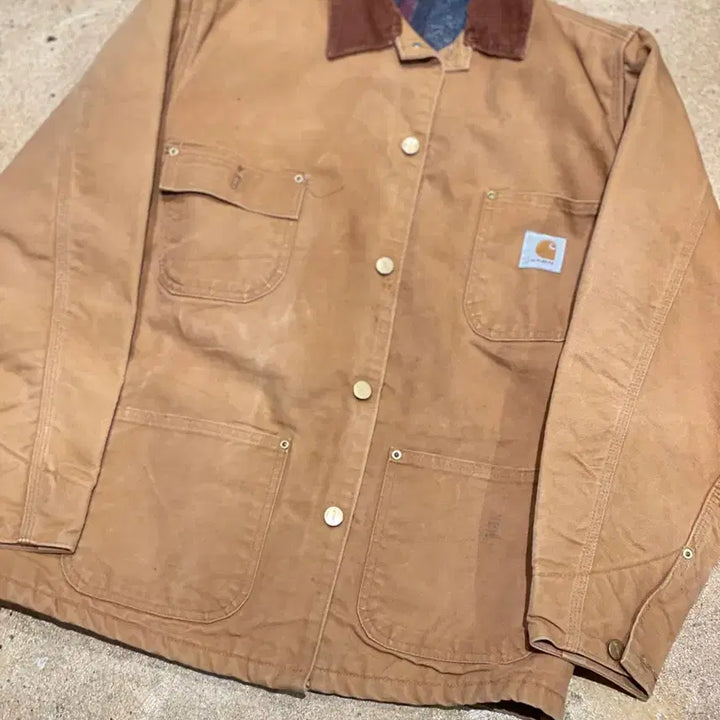 [BUNJANG] Carhartt 90s Chore Jacket Brown / 90s 칼하트 초어 재킷 브라운 100