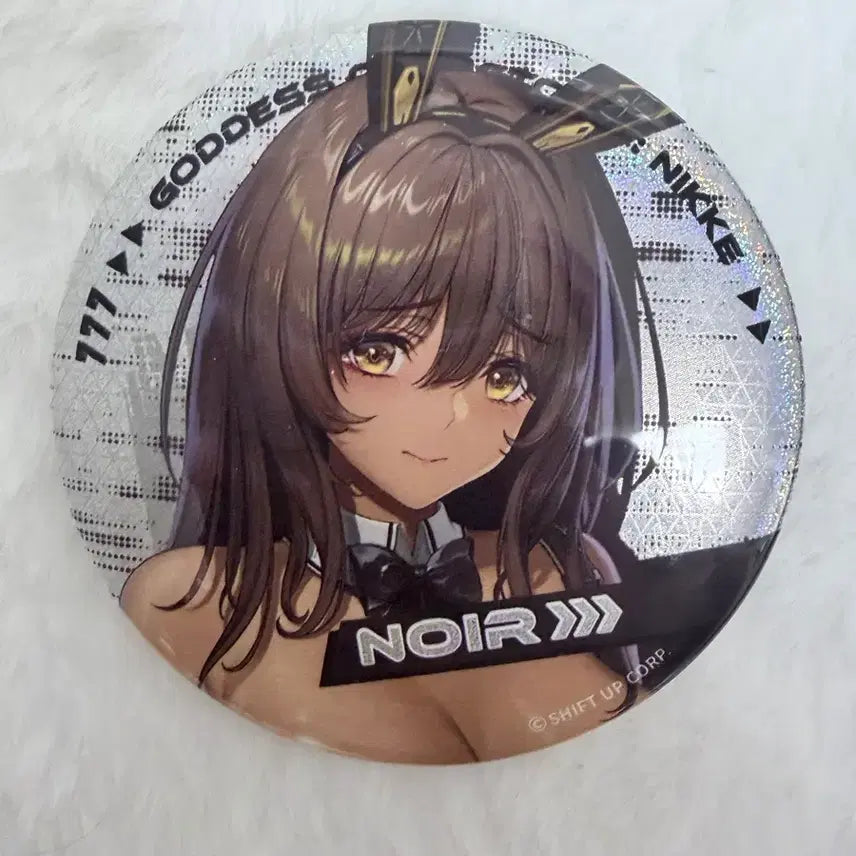 [BUNJANG] Niki Noir Hologram Can Badge / 니케 누아르 홀로그램 캔뱃지