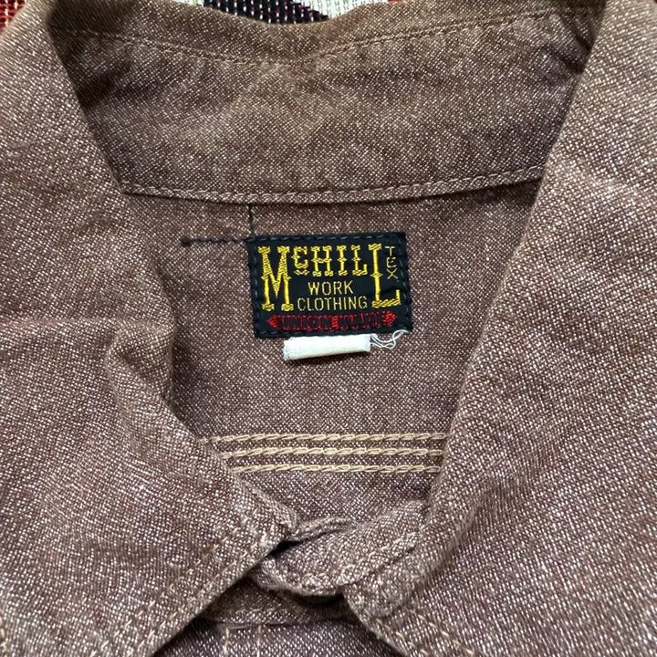 [SOLD OUT] Toys McCoys 토이즈맥코이 반팔 샴브레이 워크셔츠 M