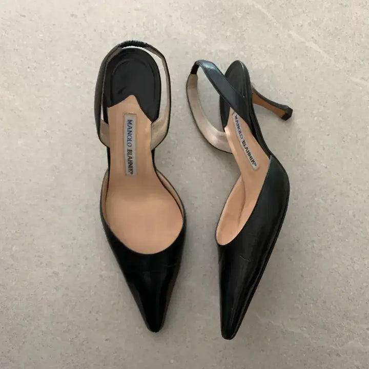 [BUNJANG] Manolo Blahnik Vintage Slingback Pumps / (30일까지 할인) 빈티지 마놀로 블라닉 슬링백 펌프스