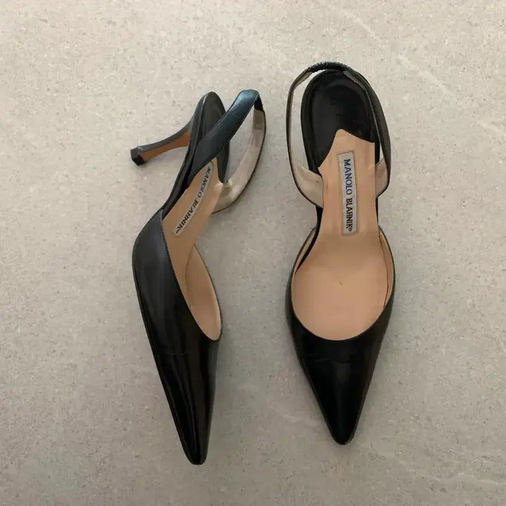 [BUNJANG] Manolo Blahnik Vintage Slingback Pumps / (30일까지 할인) 빈티지 마놀로 블라닉 슬링백 펌프스