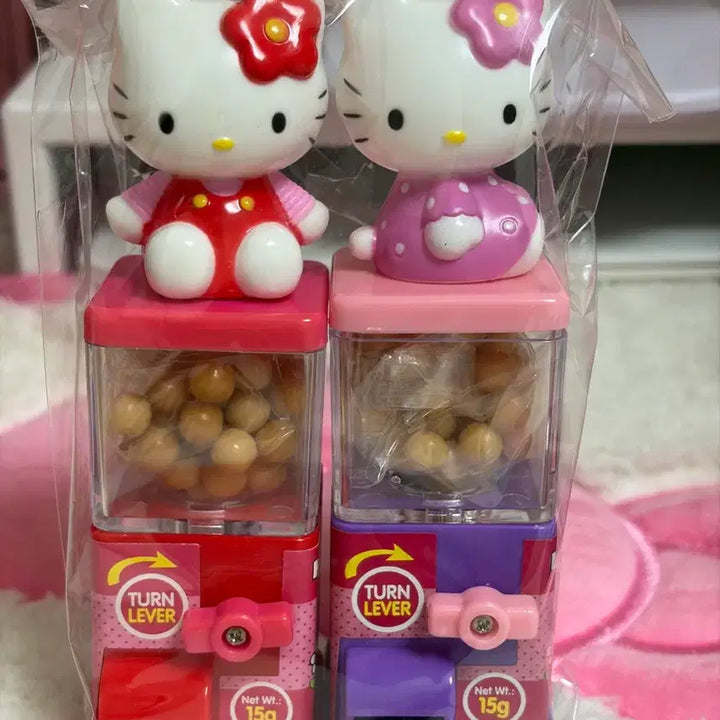 [BUNJANG] Sanrio Hello Kitty Gacha Machine Toy / 산리오 키티 고전키티 헬로키티 뽑기머신 가챠 머신 장난감 고전완구