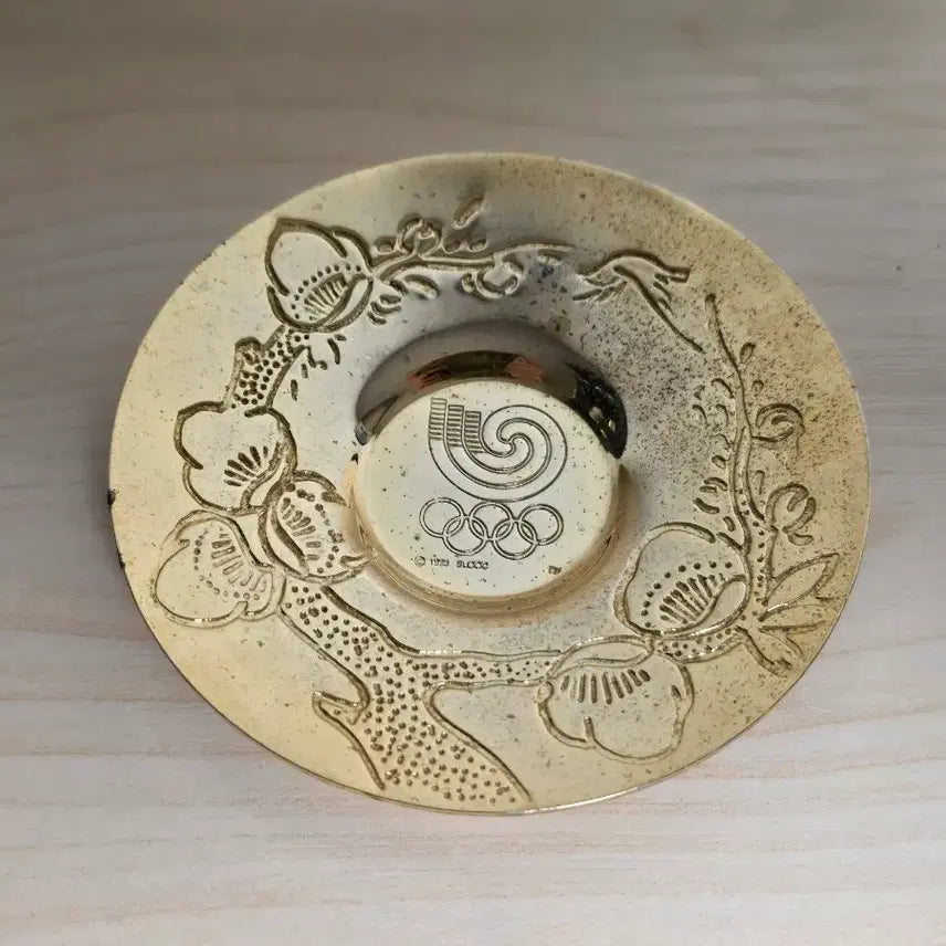 [BUNJANG] 1988 Seoul Olympics Commemorative Mini Metal Plate / 88올림픽 서울올림픽 금속 미니 접시