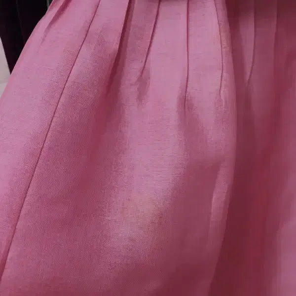 [BUNJANG] Traditional Silk Hanbok Dress / 본견 실크 명주 여성 한복 전통  명절 고전 고급한복 66 M 키165