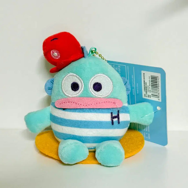 [BUNJANG] Sanrio Hangyodon Summer Surfing Doll Keyring / 산리오 한교동 여름 서핑 인형 키링