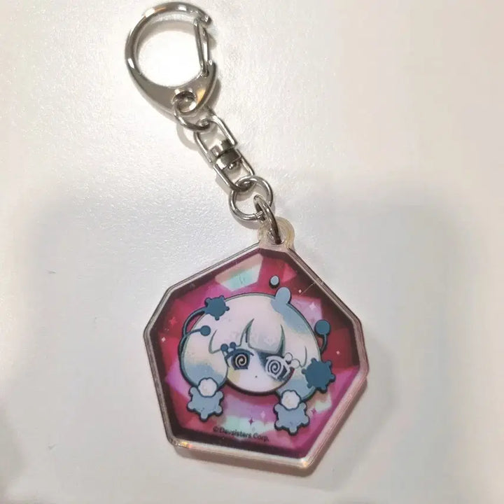 [BUNJANG] Cookie Run Pompon Dough Soulstone Acrylic Keychain / 쿠키런 폼폼도우 영혼석 아크릴 키링