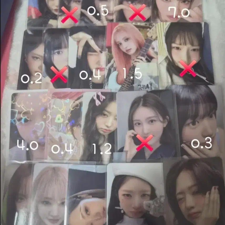 [BUNJANG] IVE Photocard - Photocard / 아이브 포카 양도 시세킹 판매
