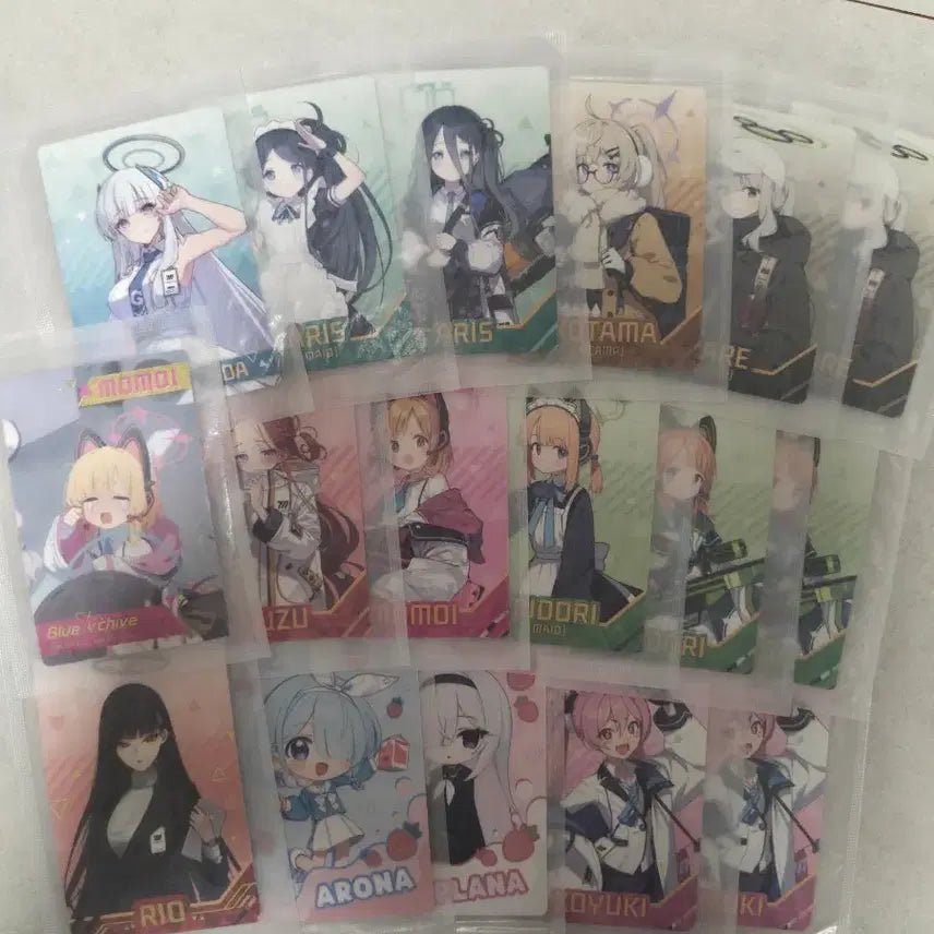 [SOLD OUT] 블루아카이브 웨하스 포토카드 일괄