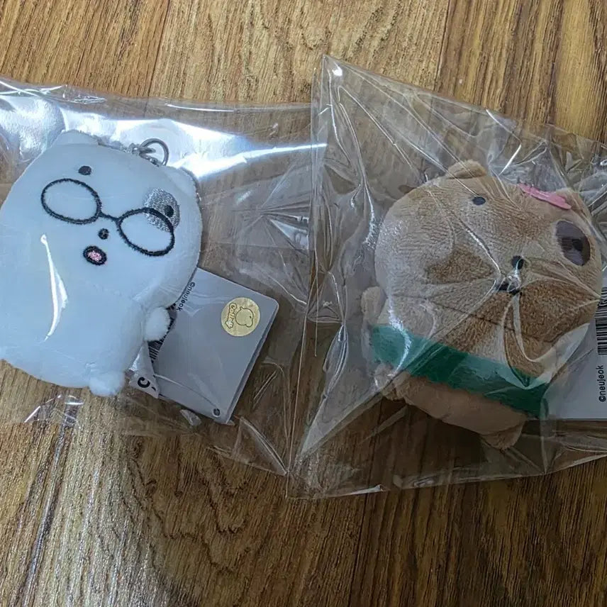 [SOLD OUT] 눈멍이 인형 키링 세트(태닝, 안경)