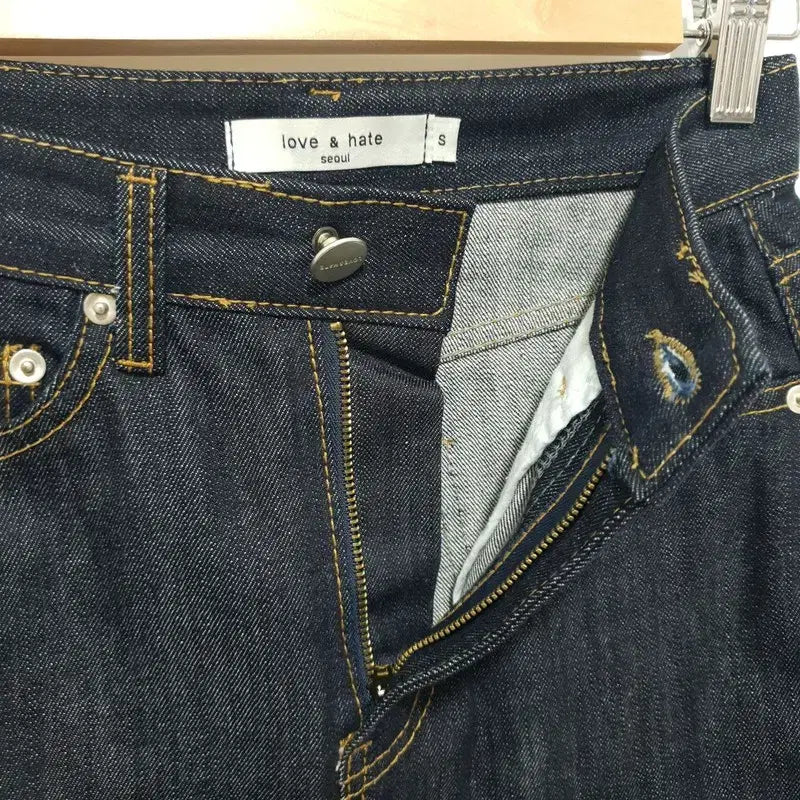 [BUNJANG] Raw Denim Mini Skirt S_S1718 / 생지 데님 미니 스커트 S_S1718