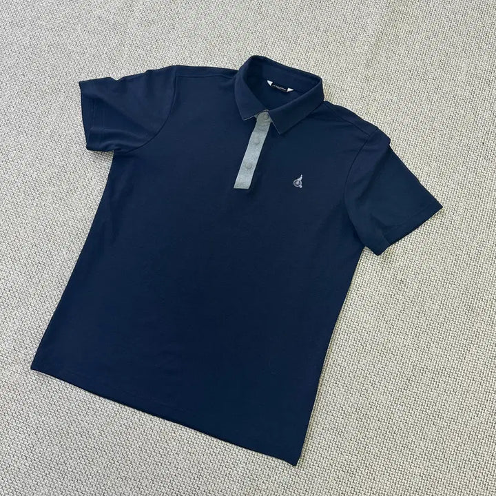 [SOLD OUT] 100 빈폴골프 네이비 반팔 티셔츠 0414D