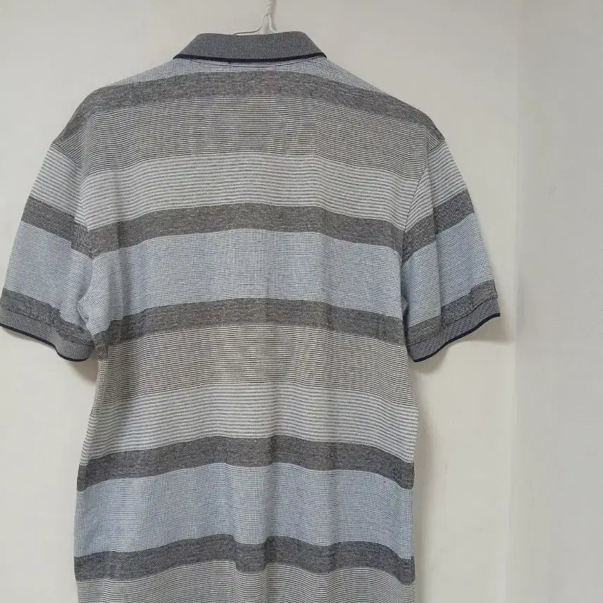 [SOLD OUT] 닥스 스트라이프 반팔 카라티 100