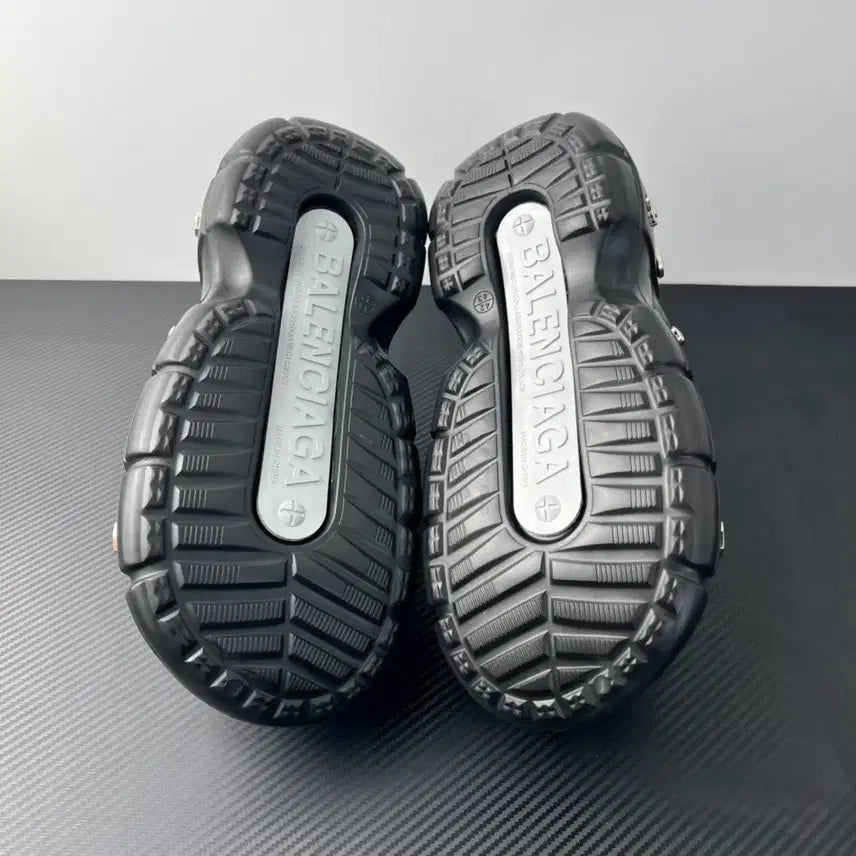 [BUNJANG] Crocs Balenciaga Hard Crocs Mule Black / 크록스  발렌 하드크록스 뮬 블랙  245mm