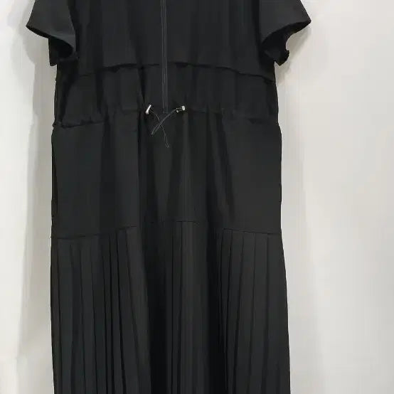 [BUNJANG] My Name is Black Long Pleated Dress / 마이네임이즈 블랙 롱  플리츠 원피스