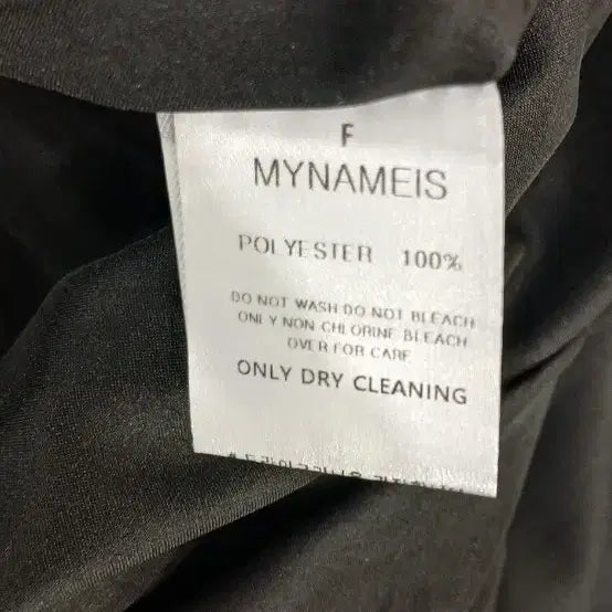 [BUNJANG] My Name is Black Long Pleated Dress / 마이네임이즈 블랙 롱  플리츠 원피스