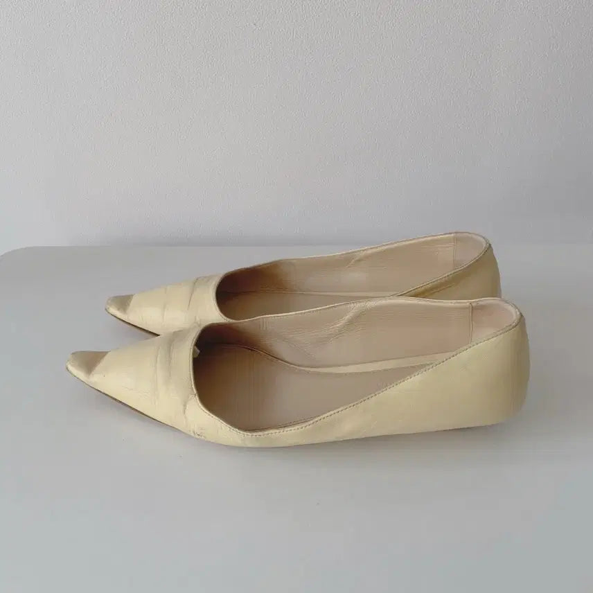 [BUNJANG] Bottega Veneta Ivory Shoes / 230 보테가 베네타 슈즈 아이보리