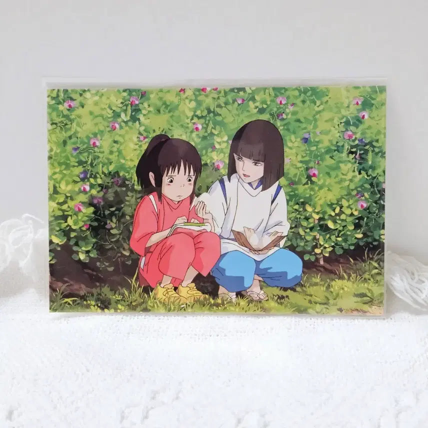 [SOLD OUT] 지브리 정품 센과 치히로의 행방불명 엽서 4장