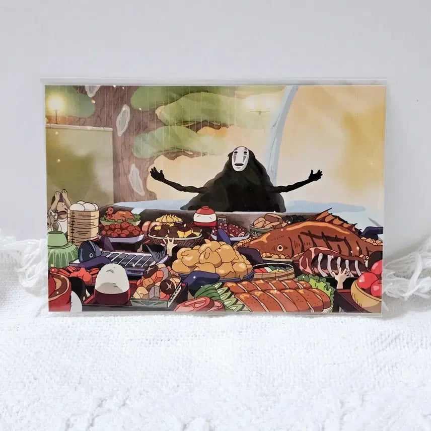 [SOLD OUT] 지브리 정품 센과 치히로의 행방불명 엽서 4장