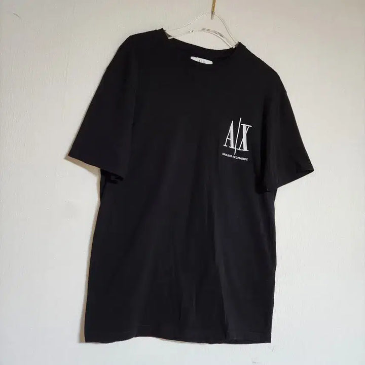 [BUNJANG] Armani Exchange Embroidered Logo T-Shirt / 2021아르마니 익스체인지 자수로고 티셔츠 여성66남성S
