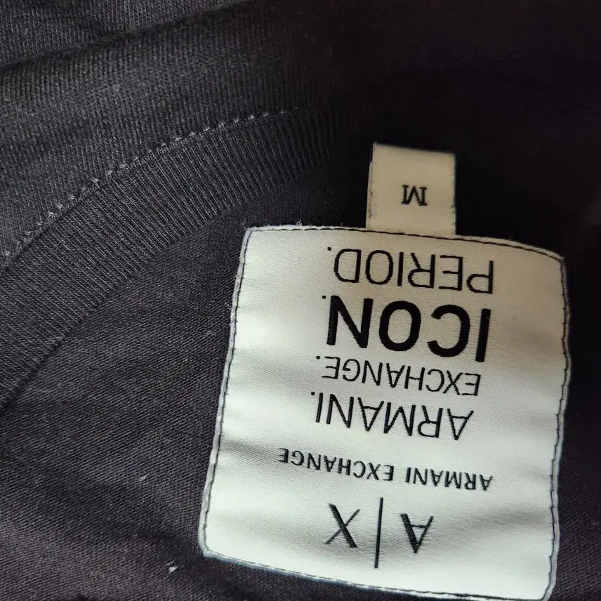 [BUNJANG] Armani Exchange Embroidered Logo T-Shirt / 2021아르마니 익스체인지 자수로고 티셔츠 여성66남성S