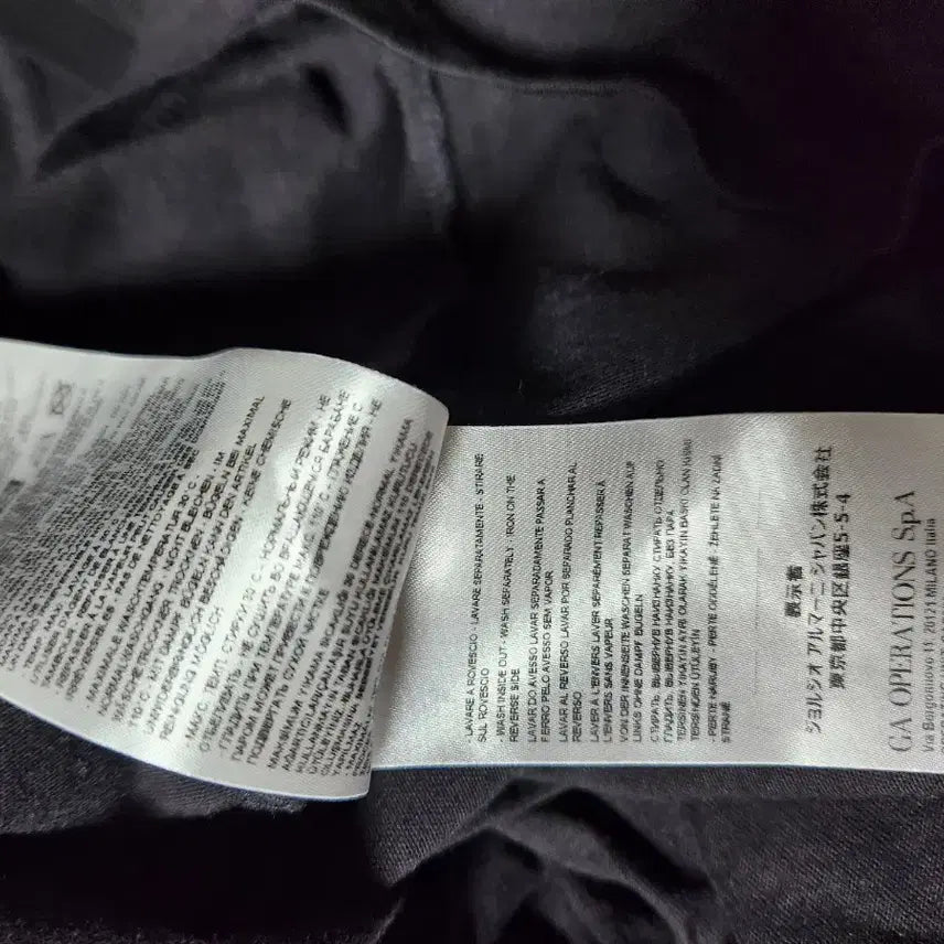 [BUNJANG] Armani Exchange Embroidered Logo T-Shirt / 2021아르마니 익스체인지 자수로고 티셔츠 여성66남성S