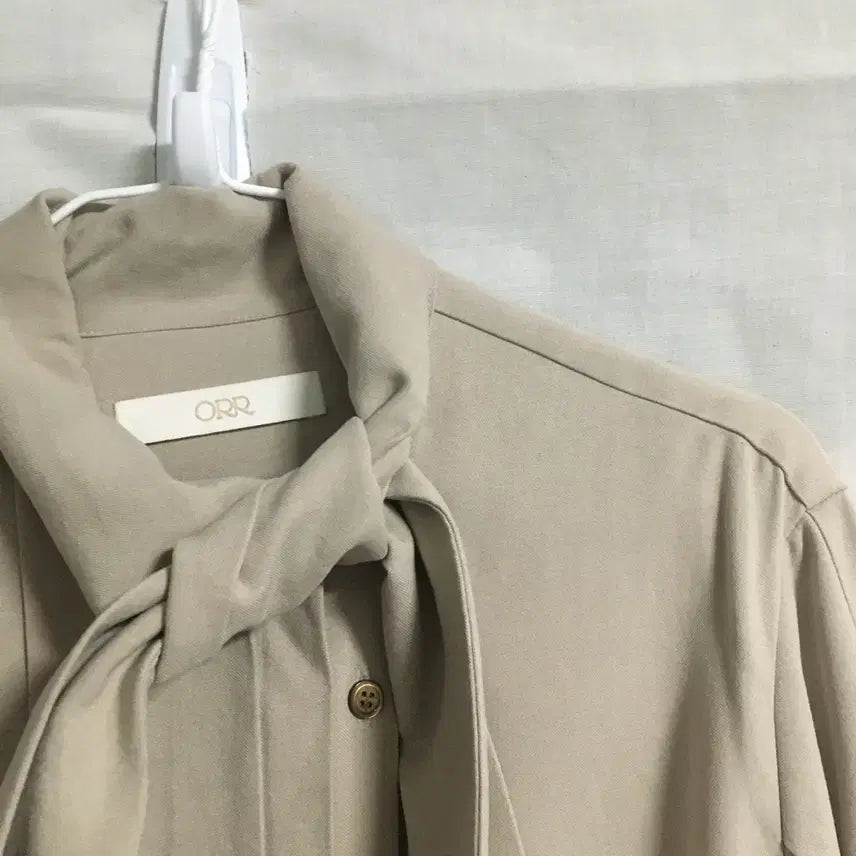 [BUNJANG] ORR Scarf Collar Modal Blouse S / ORR 오르 스카프 카라 모달 블라우스 S