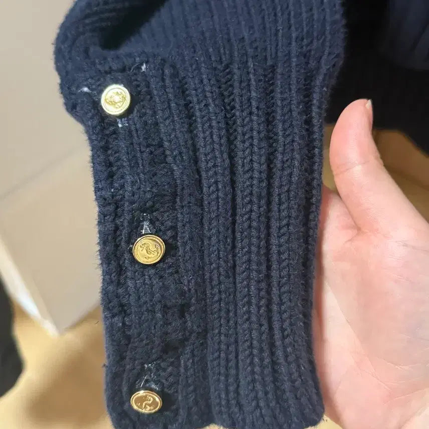[BUNJANG] Thom Browne Anchor Knit Navy Sweater / Thom Browne 톰브라운 앵커 니트 네이비 1사이즈