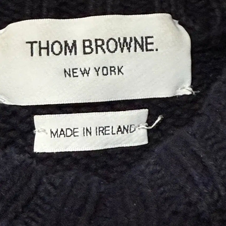 [BUNJANG] Thom Browne Anchor Knit Navy Sweater / Thom Browne 톰브라운 앵커 니트 네이비 1사이즈