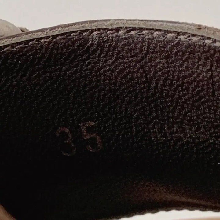 [BUNJANG] BALLY Wood Heel Sandals / BALLY 발리 우드 힐 샌들