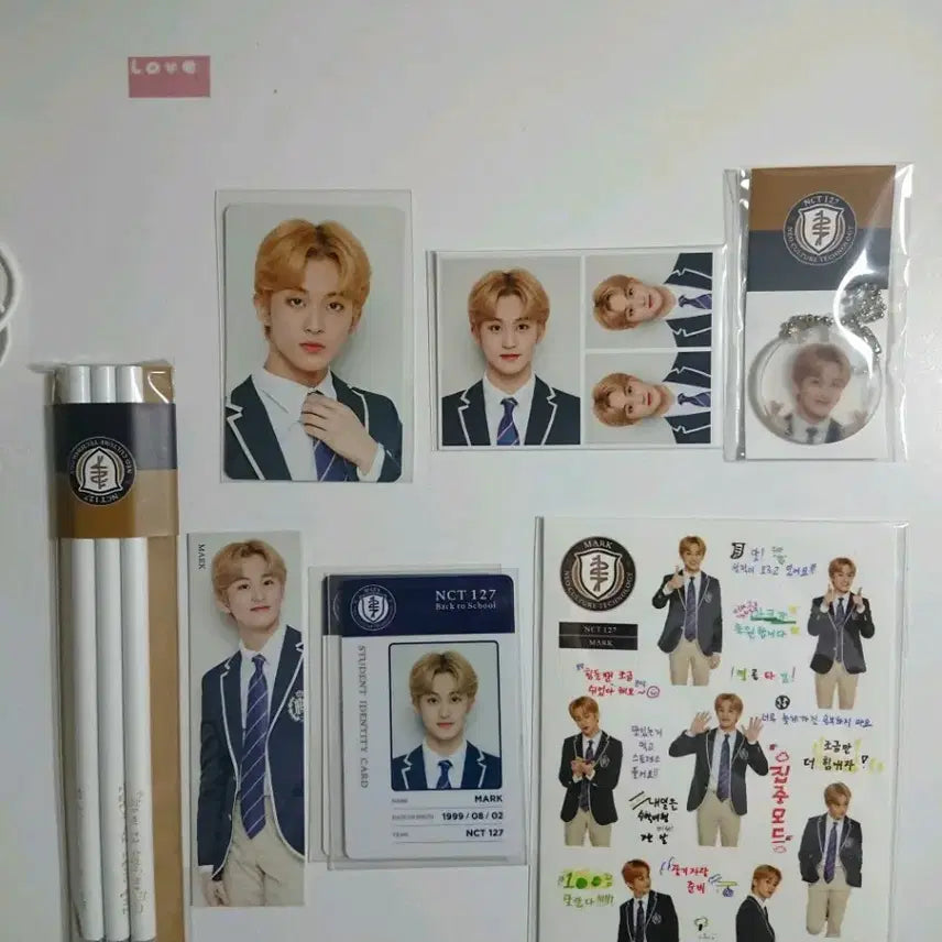[BUNJANG] NCT 127 Mark 2019 School Kit / 마크 2019 스쿨키트 엔시티 127