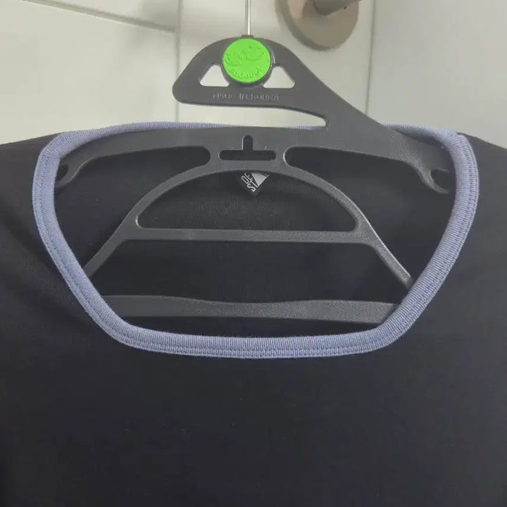 [BUNJANG] Dearstalker Square Neck T-shirt Black / 디어스토커 스퀘어넥 티셔츠 블랙