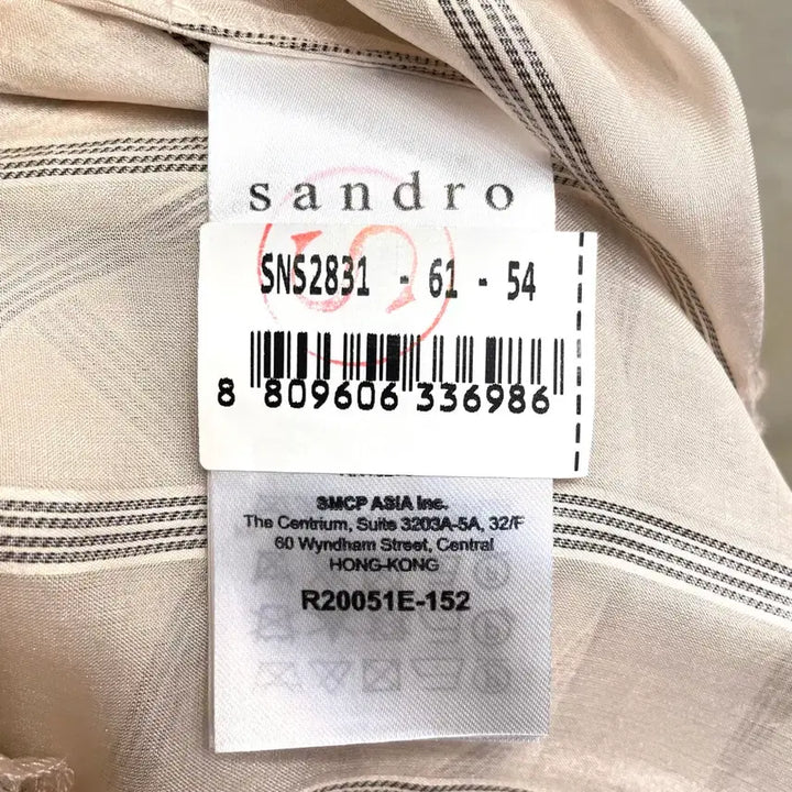 [SOLD OUT] 산드로 시스루 롱원피스 55