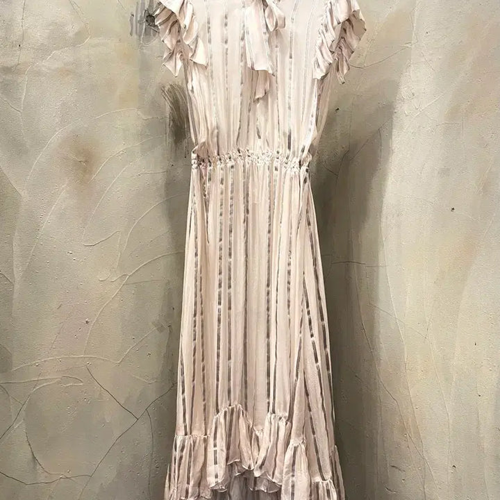 [SOLD OUT] 산드로 시스루 롱원피스 55