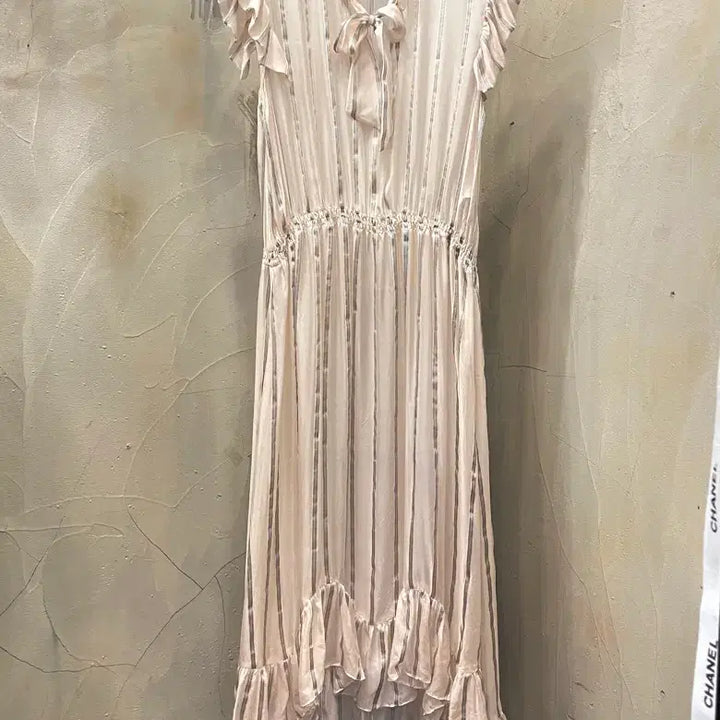 [SOLD OUT] 산드로 시스루 롱원피스 55