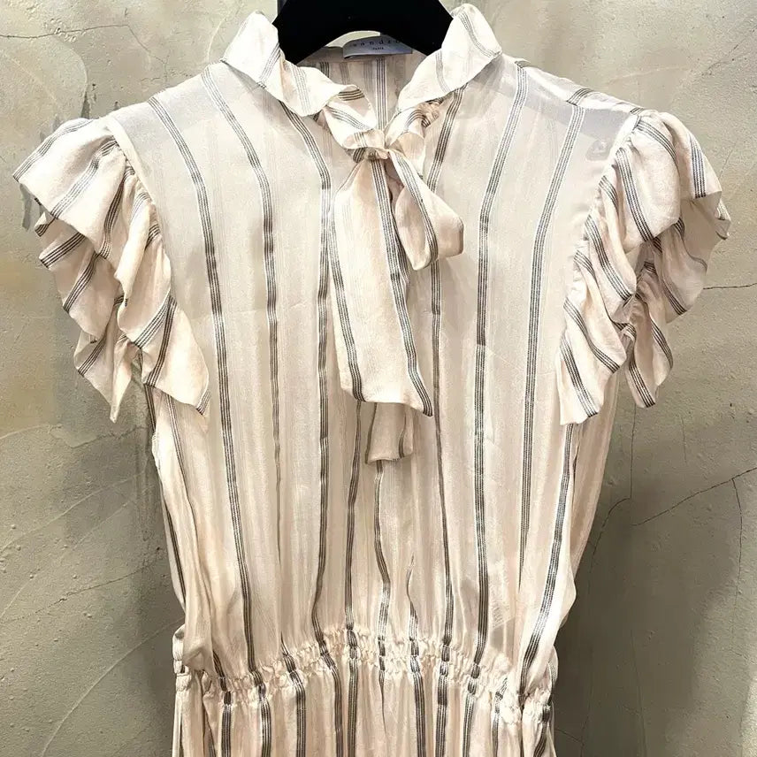 [SOLD OUT] 산드로 시스루 롱원피스 55