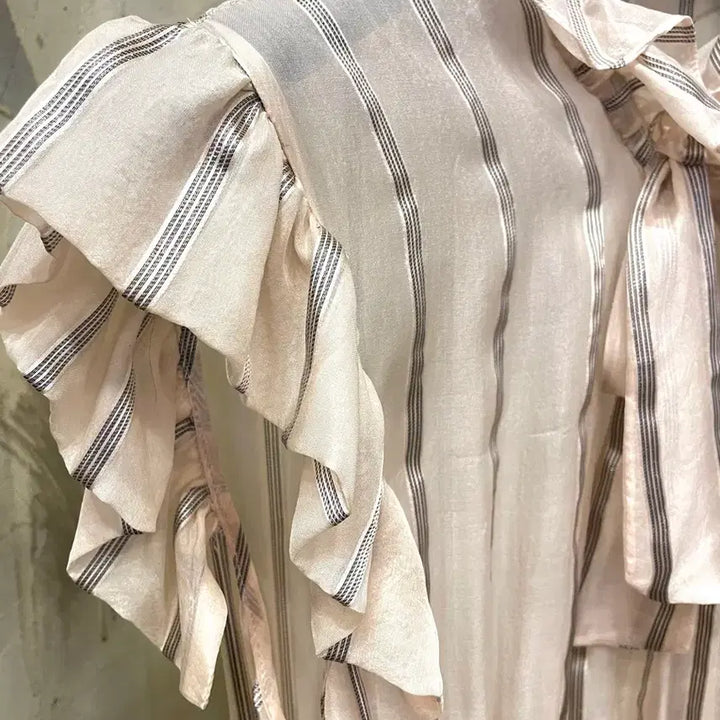 [SOLD OUT] 산드로 시스루 롱원피스 55