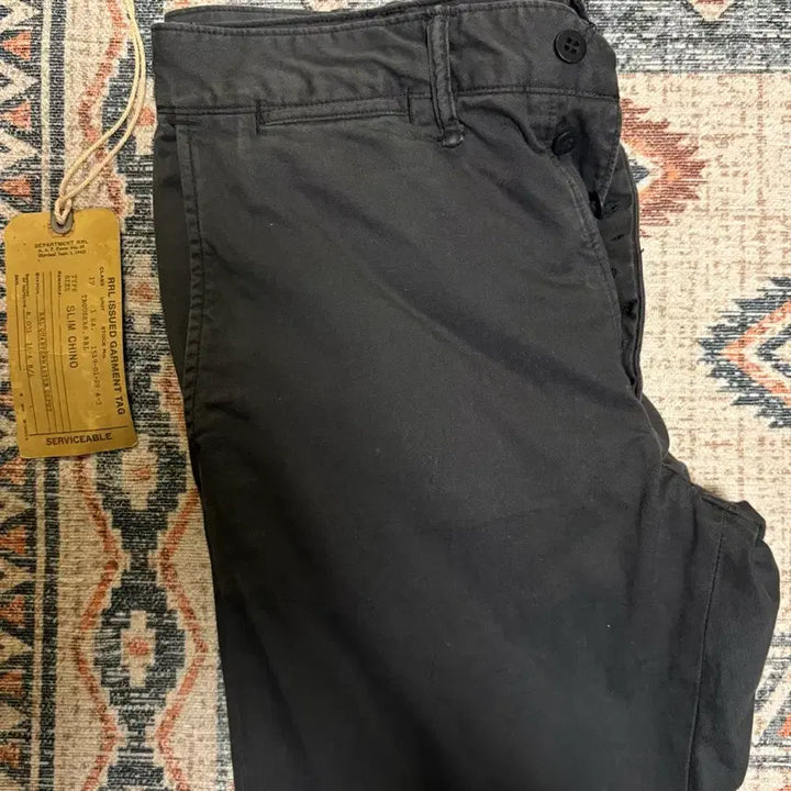 [BUNJANG] RRL Slim Fit Chino Pants Gray / Rrl 슬림핏 치노팬츠 그레이 판매 32x32