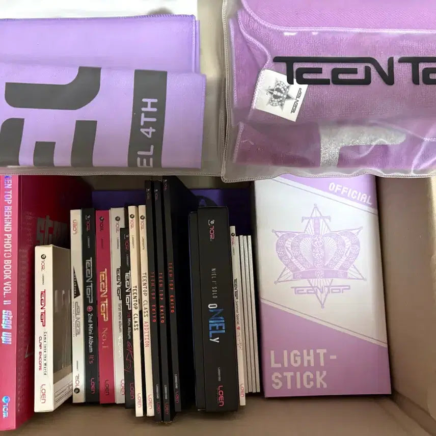 [SOLD OUT] 틴탑 앨범 굿즈 일괄