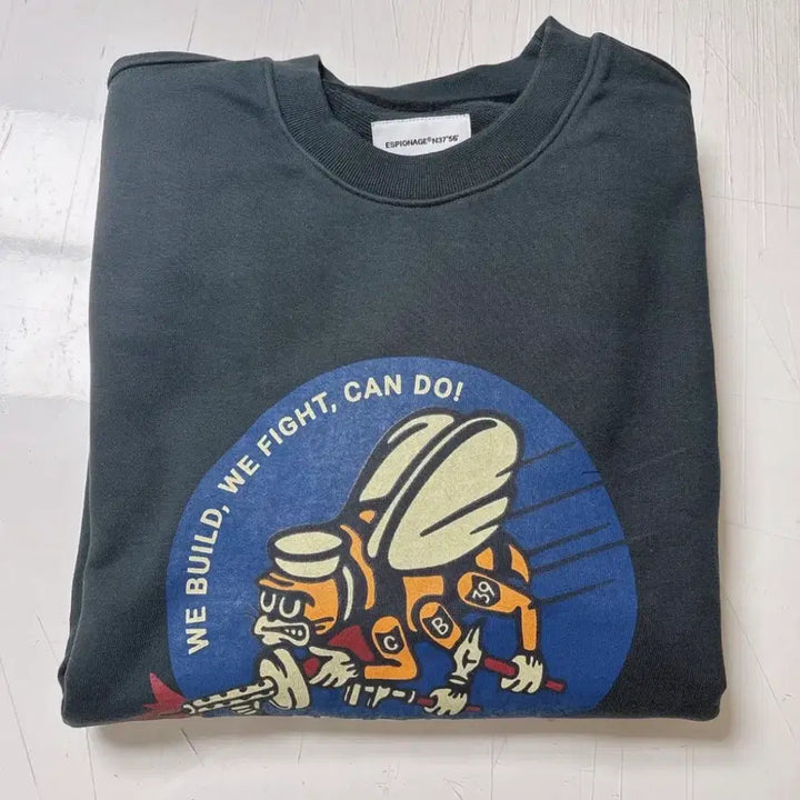 [BUNJANG] Espionage Seabees Heavy Sweatshirt XL / 새상품 에스피오나지 맨투맨 seabees 헤비 스웻 XL 사이즈
